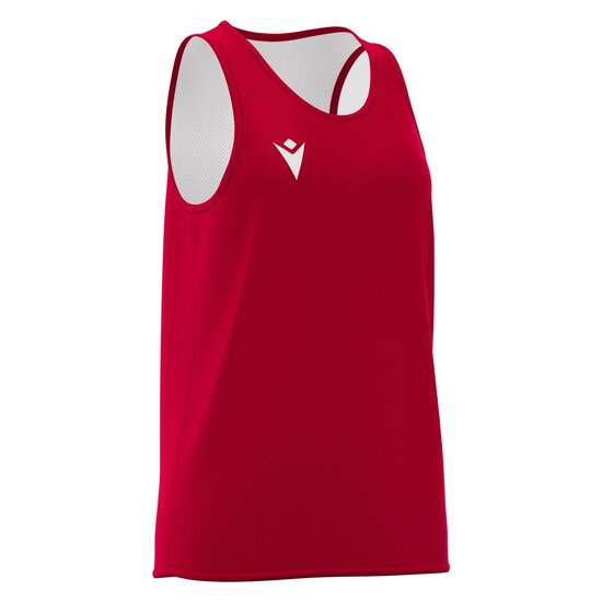 Macron F500 reversible basketbalshirt dames rood