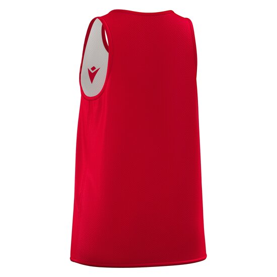 Macron F500 reversible basketbalshirt dames rood