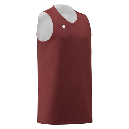 Macron Idaho reversible basketbalshirt - bordeaux rood