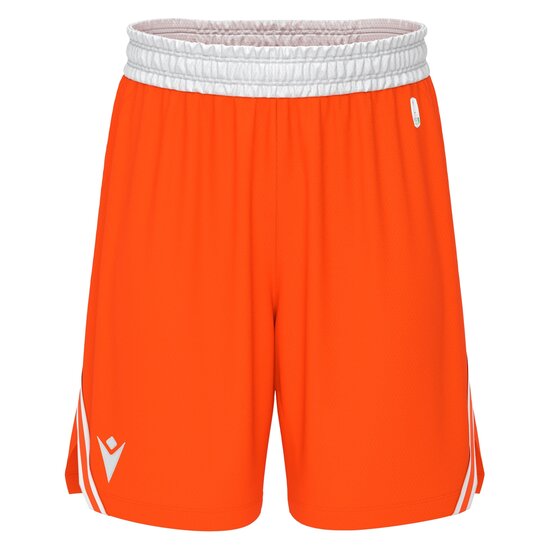 Macron Kansas basketbal short oranje