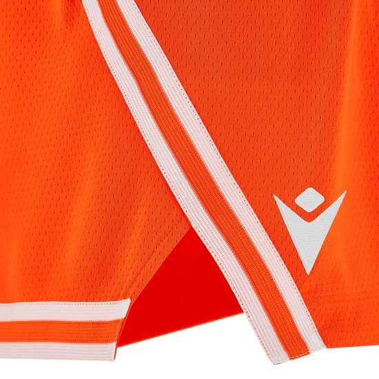 Macron Kansas basketbal short oranje