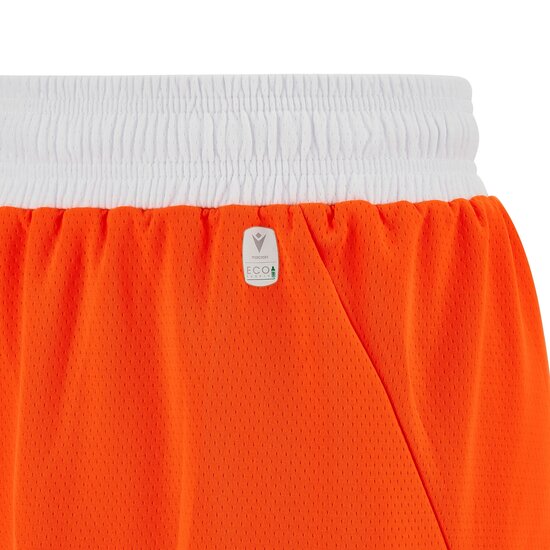 Macron Kansas basketbal short oranje