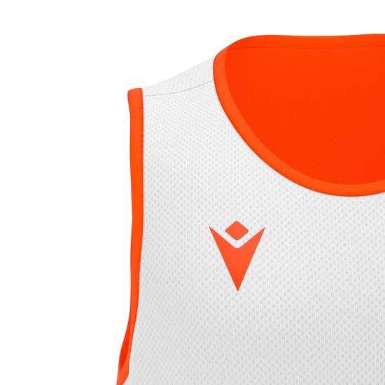 Macron X500 reversible basketbalshirt oranje