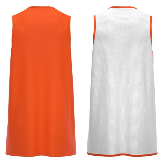 Macron X500 reversible basketbalshirt oranje