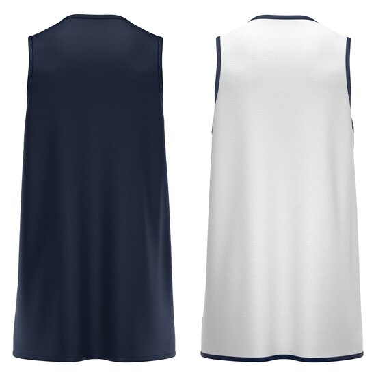 Macron X500 reversible basketbalshirt navy