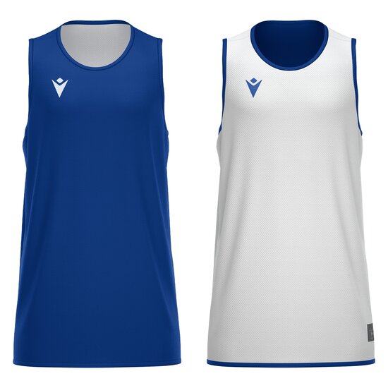 Macron X500 reversible basketbalshirt blauw