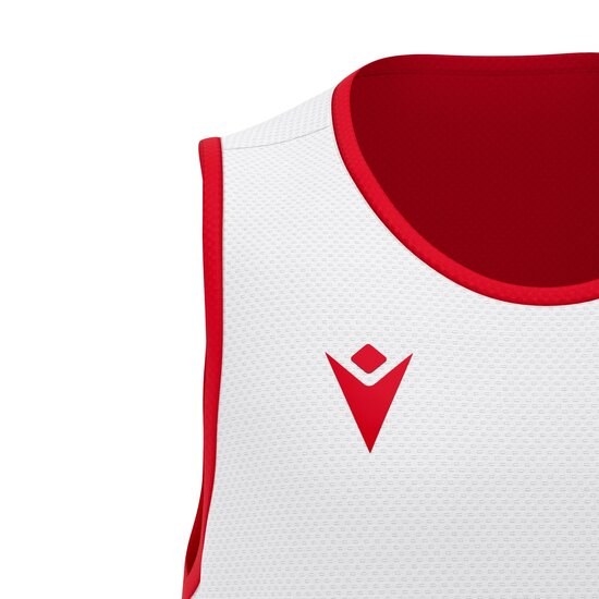 Macron X500 reversible basketbalshirt rood