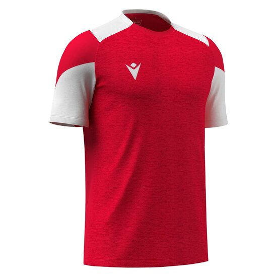 Macron Golem shirt rood/wit