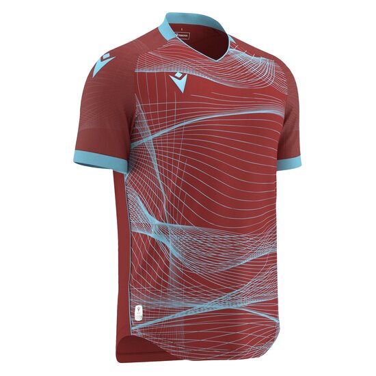 Macron Wyvern shirt - bordeaux rood/celeste