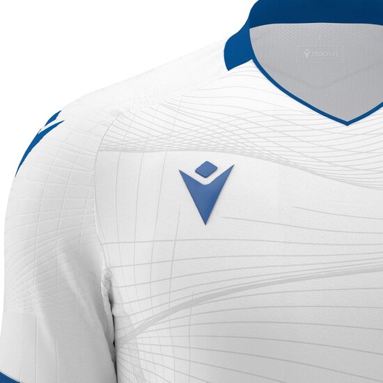 Macron Wyvern shirt wit blauw