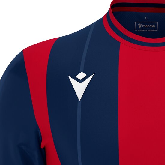 Macron Propus shirt navy rood