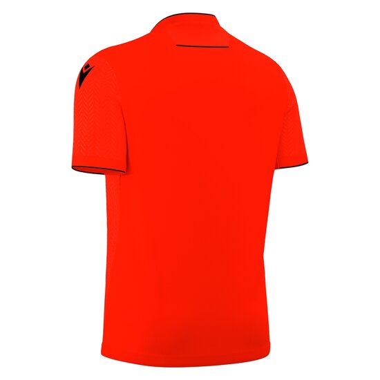 Macron Ponnet scheidsrechtersshirt rood