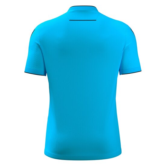 Macron Ponnet scheidsrechtersshirt blauw