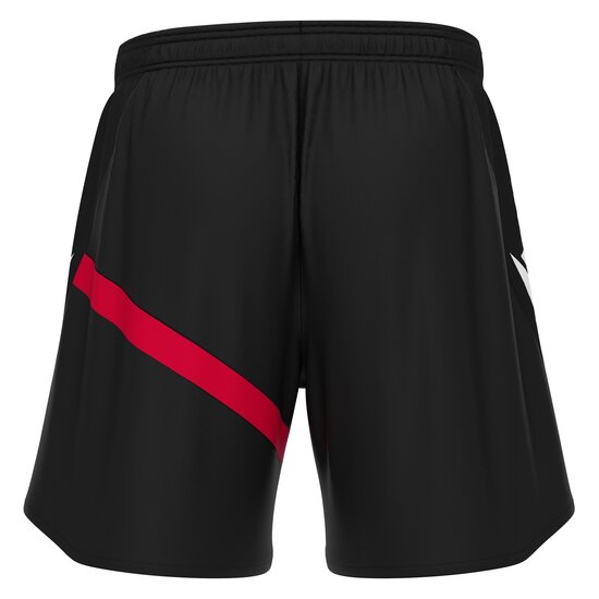 Macron Shen short zwart rood