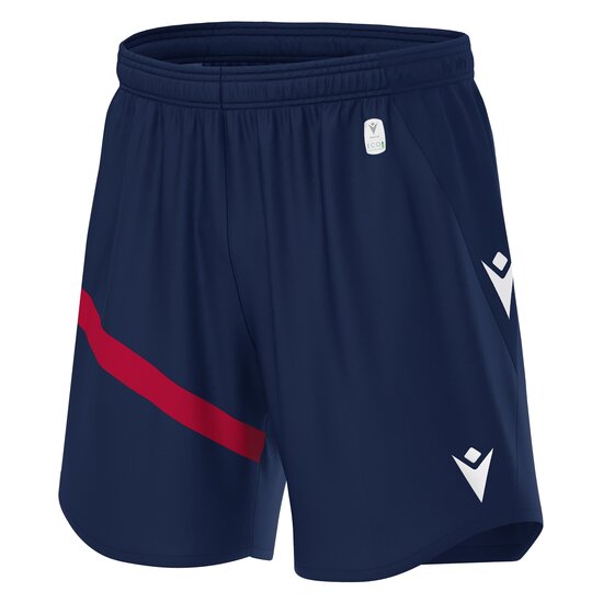 Macron Shen short navy rood