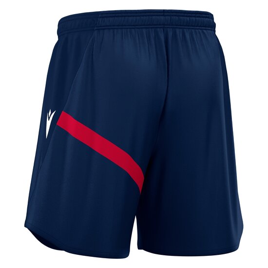 Macron Shen short navy rood