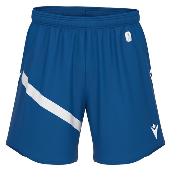 Macron Shen short blauw wit