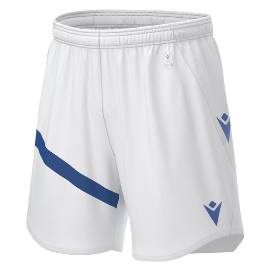 Macron Shen short wit blauw