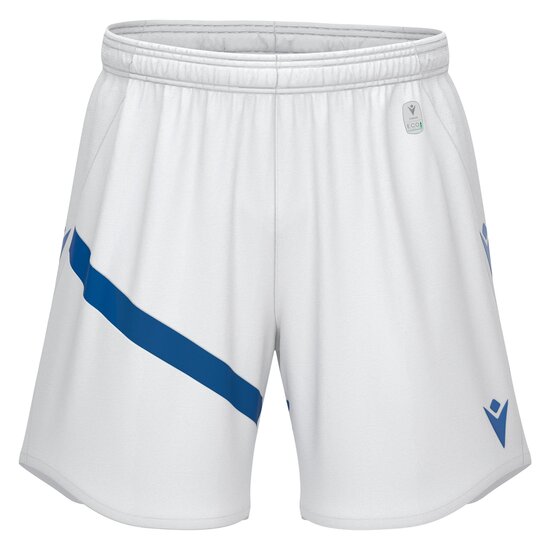 Macron Shen short wit blauw