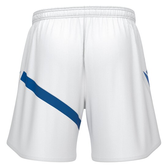 Macron Shen short wit blauw