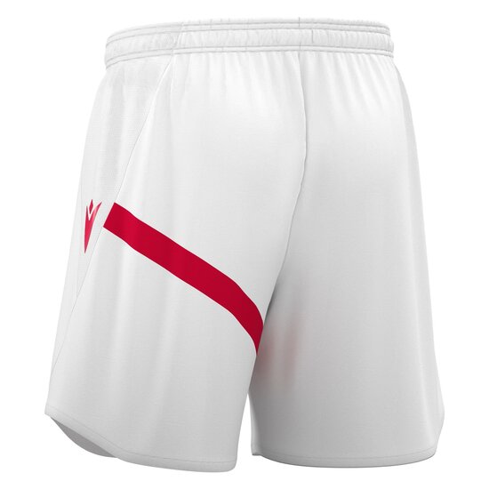 Macron Shen short wit rood