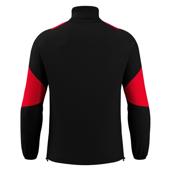 Macron Cuzco 1/4 Zip Top zwart rood