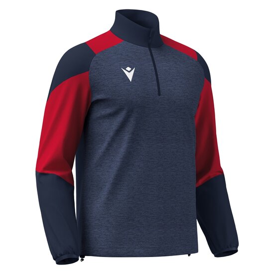 Macron Cuzco 1/4 Zip Top navy rood