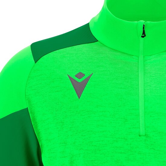 Macron Izel 1/4 Zip Top groen