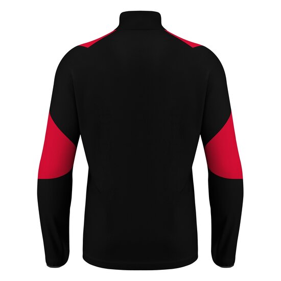 Macron Izel 1/4 Zip Top zwart rood