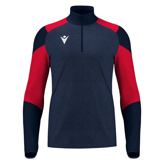 Macron Izel 1/4 Zip Top navy rood