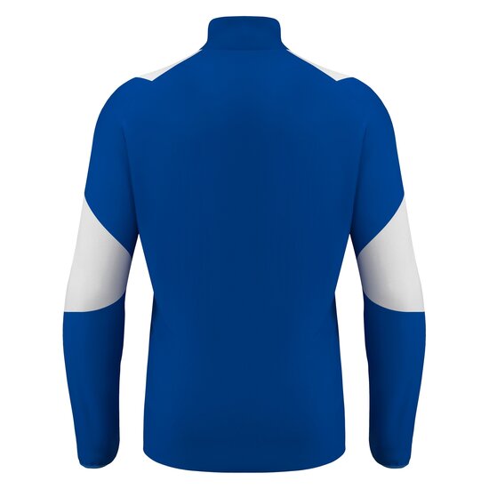 Macron Izel 1/4 Zip Top blauw wit