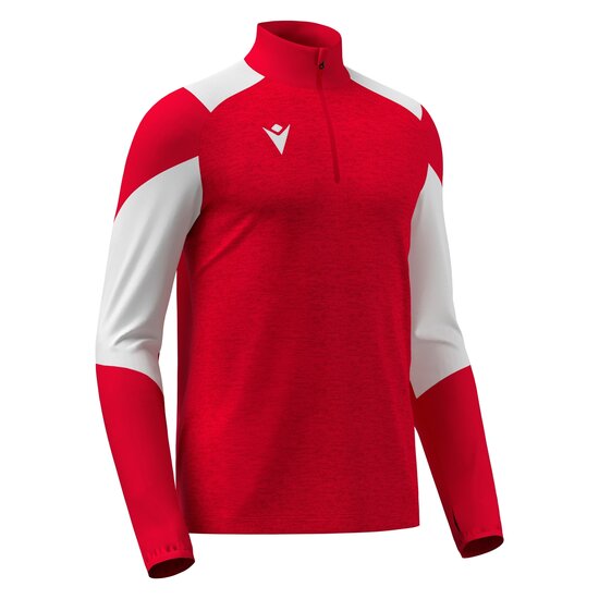 Macron Izel 1/4 Zip Top rood