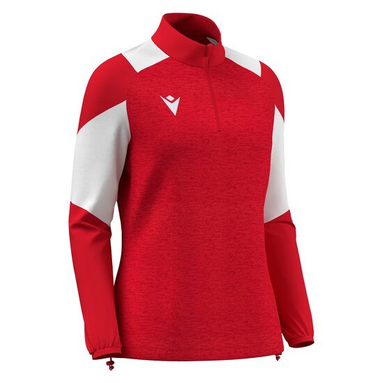 Macron Chantico 1/4 Zip Top rood