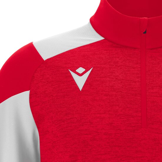 Macron Chantico 1/4 Zip Top rood