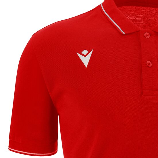 Macron Comedy polo rood