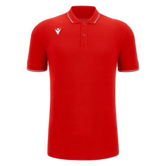 Macron Comedy polo rood