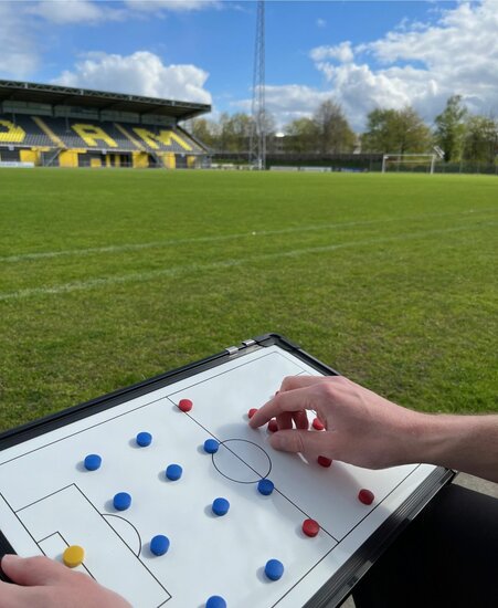 Coachbord voetbal