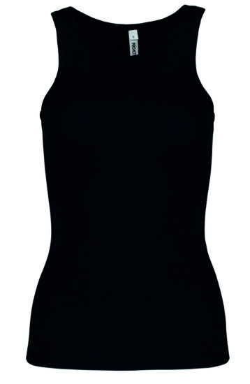 Singlet zwart 