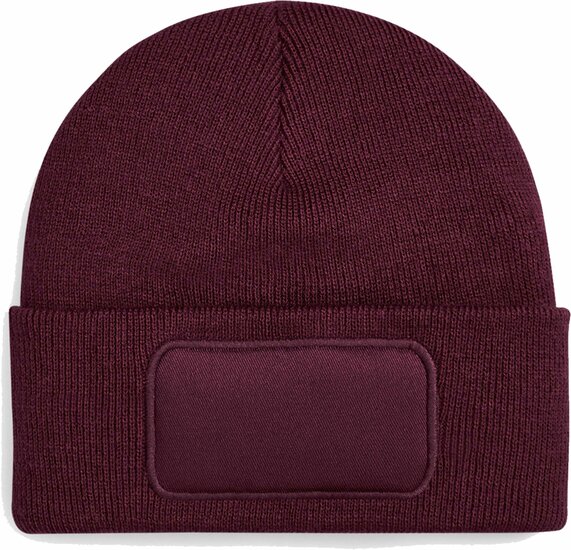 Muts Original Patch - bordeaux rood