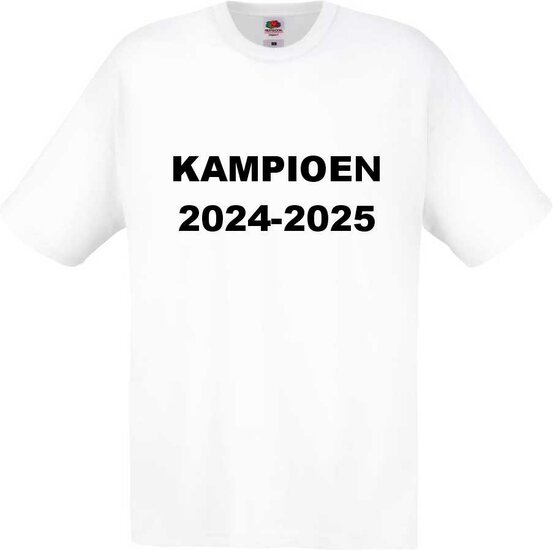 Kampioensshirt wit