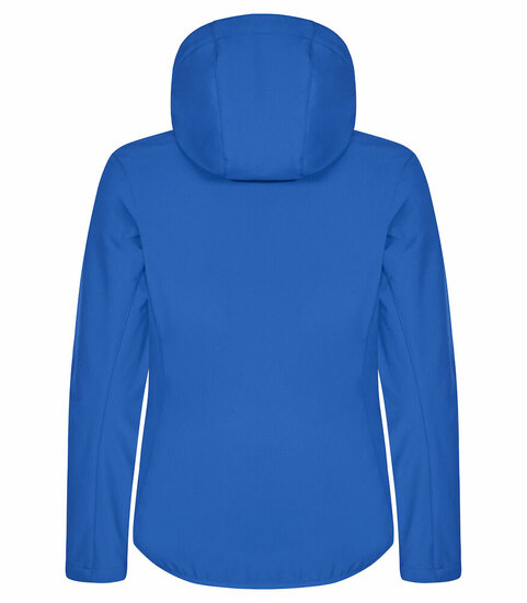 Clique Hoody Softshell Jas blauw