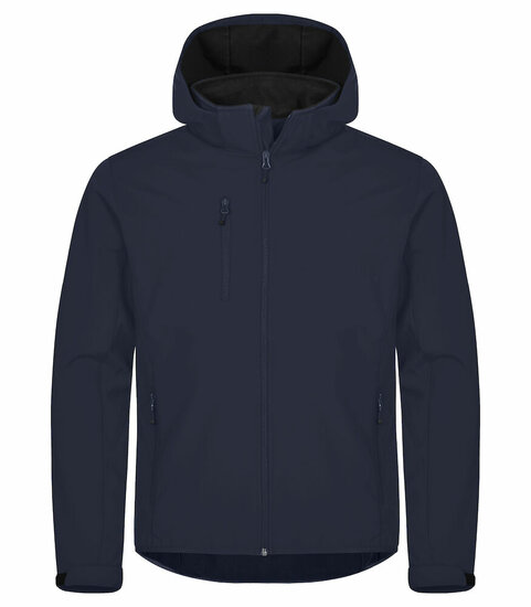 Clique Hoody Softshell Jas navy