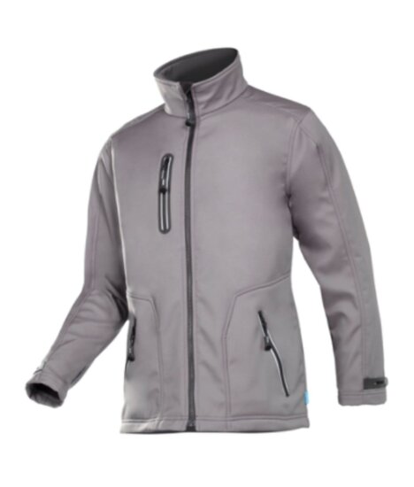 Sioen softshell jas Pulco grijs