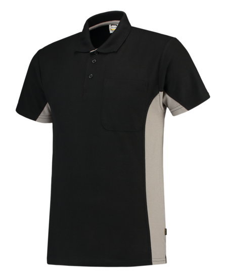 Poloshirt Tricorp TP2000 zwart grijs 4