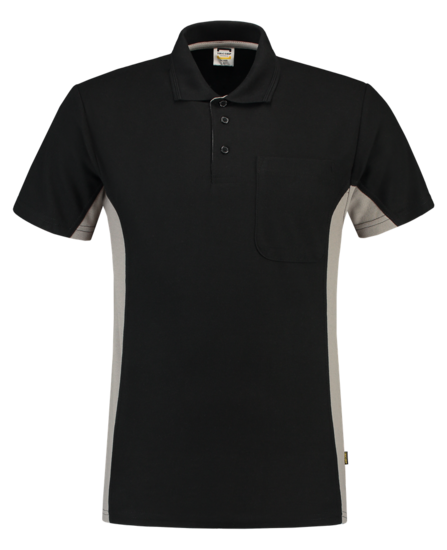 Poloshirt Tricorp TP2000 zwart grijs 5