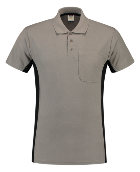 Poloshirt Tricorp TP2000 grijs zwart 4