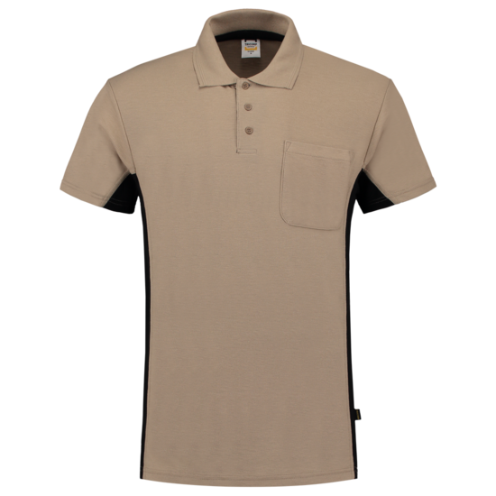 Poloshirt Tricorp TP2000 khaki zwart 4