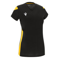 Macron Oxygen shirt zwart geel