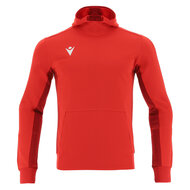 Macron Electro hoodie rood