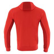 Macron Electro hoodie rood